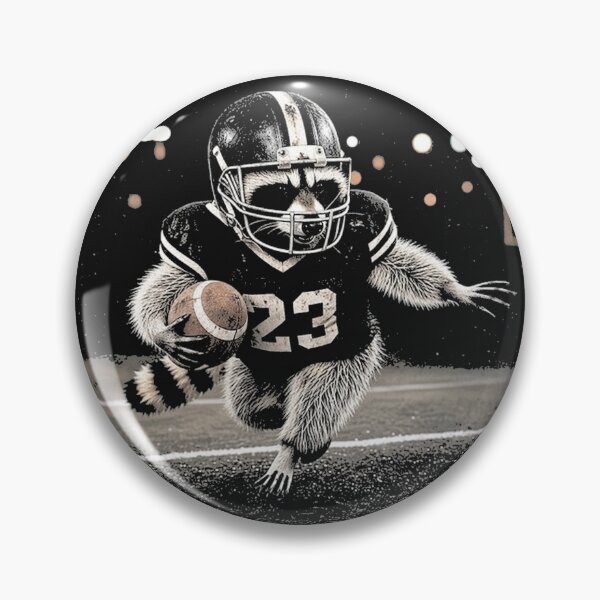Item preview, Raccoon Gridiron Running Pigskin Uniform 23 designed and sold by Tsugraf Designs.
