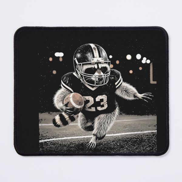 Item preview, Raccoon Gridiron Running Pigskin Uniform 23 designed and sold by Tsugraf Designs.