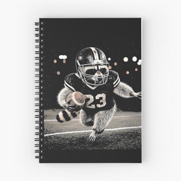 Item preview, Raccoon Gridiron Running Pigskin Uniform 23 designed and sold by Tsugraf Designs.