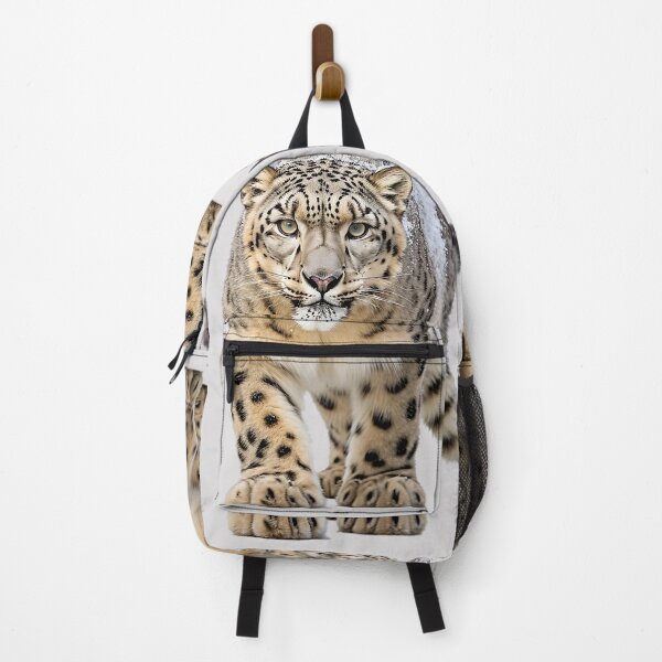 Item preview, Snow Leopard Realistic Art Print Wildlife Sticker designed and sold by Pawvia.