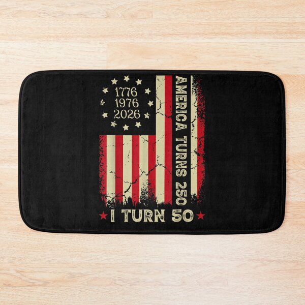 Item preview, America Turns 250 I Turn 50 Year Old 1976 50th Birthday designed and sold by studiopekepeke.