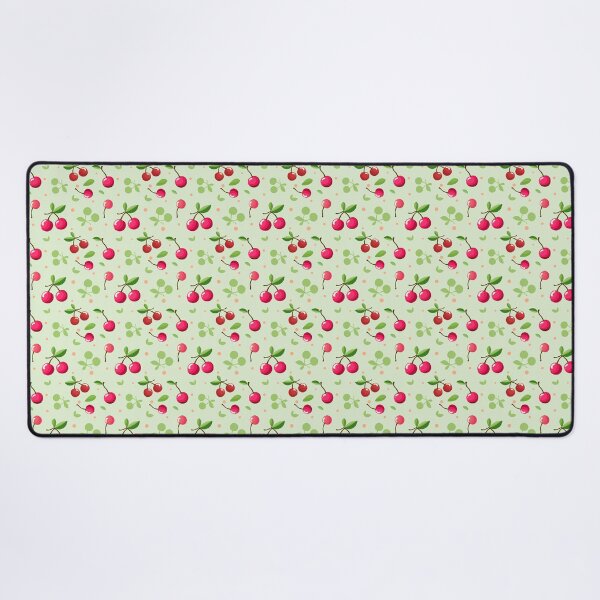 Item preview, Red Cherry Fruit Seamless Pattern Design designed and sold by maulaniism.