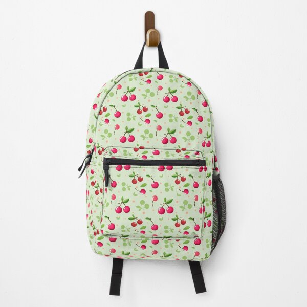Item preview, Red Cherry Fruit Seamless Pattern Design designed and sold by maulaniism.