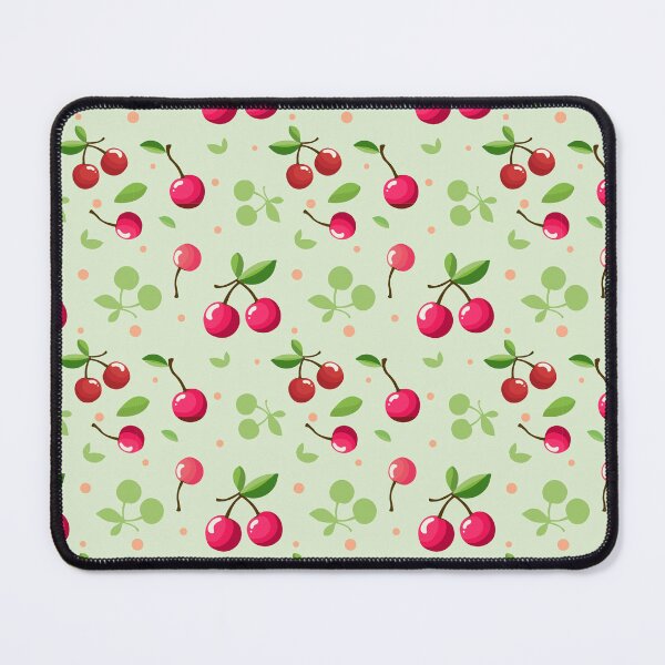 Item preview, Red Cherry Fruit Seamless Pattern Design designed and sold by maulaniism.