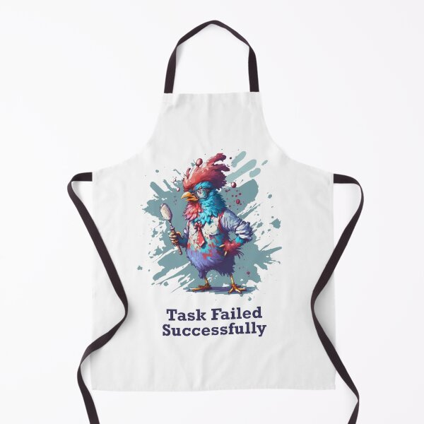 Item preview, Task Failed Successfully Funny Chicken Humor Design designed and sold by AM.87.
