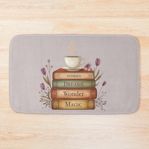 Item preview, Cozy Books and Coffee Cottagecore Illustration designed and sold by aminomen.