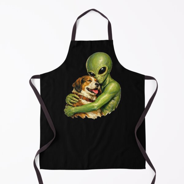 Item preview, Alien hugs dog designed and sold by ReneMM.
