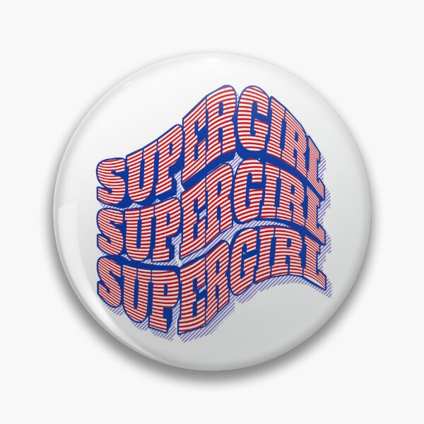 Item preview, Supergirl 2026 Typography Design designed and sold by brewedinrain.