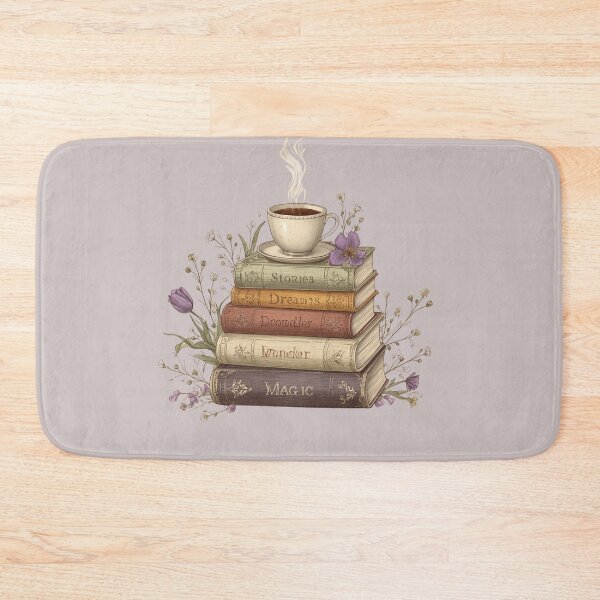 Item preview, Vintage Reading Aesthetic with Tulips and Coffee designed and sold by aminomen.