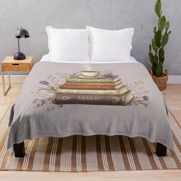 Item preview, Vintage Reading Aesthetic with Tulips and Coffee designed and sold by aminomen.