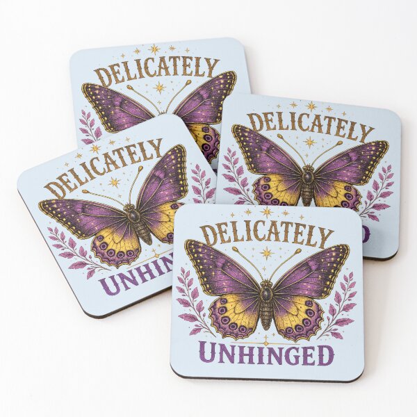 Item preview, Delicately Unhinged Butterfly | Whimsical Gothic Cottagecore Moth Design designed and sold by Moonwoven Studio.