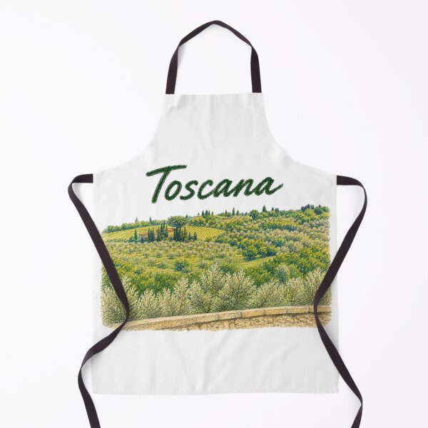 Item preview, Tuscany – Olive groves and Italian hills in pencil style designed and sold by JOANNASKAH.
