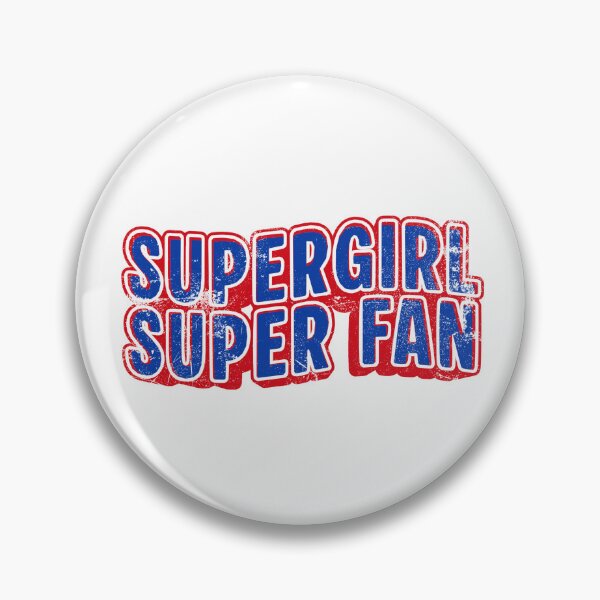 Item preview, Supergirl Super Fan 2026 Typography Design designed and sold by brewedinrain.