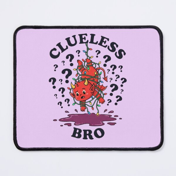 Item preview, Retro Flat Cute Idiot Brother Clueless Bro designed and sold by DuckOddity.