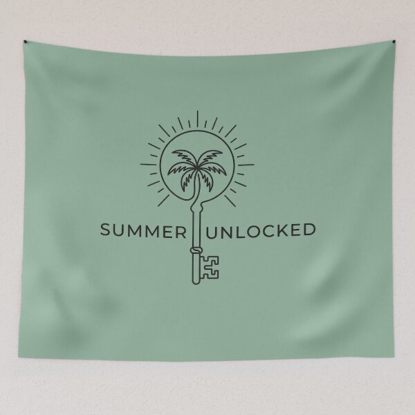 Item preview, Summer Unlocked: Minimal Holiday Logo. designed and sold by Endless7Art.