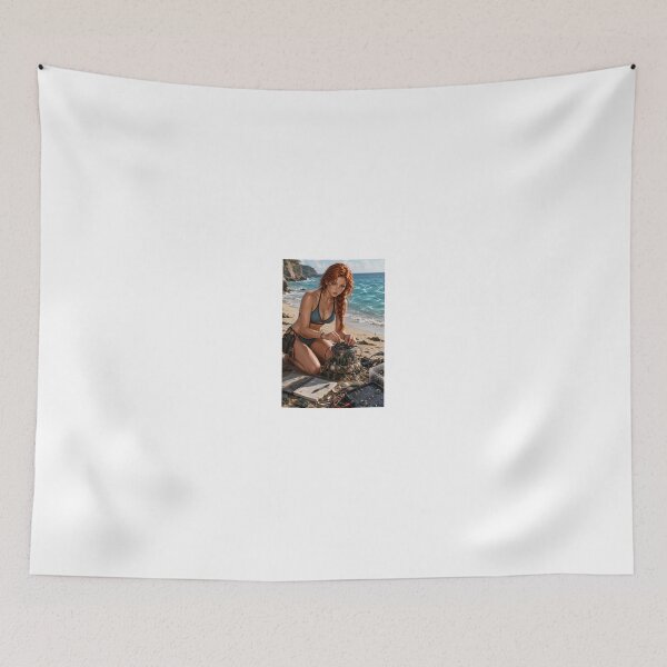 Item preview, Rowan Fletcher fixing device on sunny beach designed and sold by CathryneDelamort.