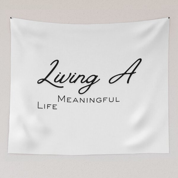Item preview, Living a meaningful life designed and sold by ArtistTejal.