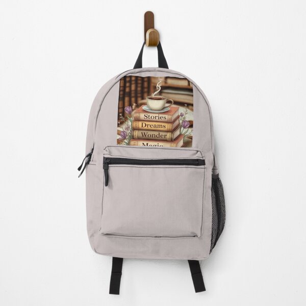 Item preview, Dreamy Book Stack and Coffee Lover Design designed and sold by aminomen.