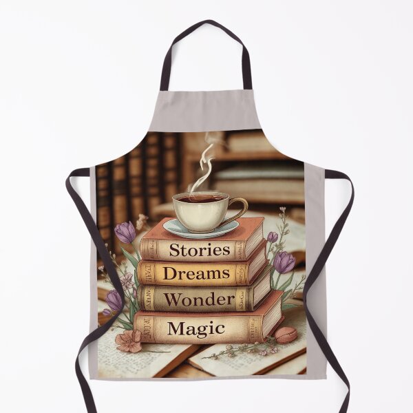 Item preview, Dreamy Book Stack and Coffee Lover Design designed and sold by aminomen.