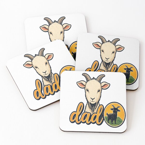 Item preview, Goat Dad Shirt | Funny Goat Lover Gift | Farm Dad Tee designed and sold by Igrowlab254.