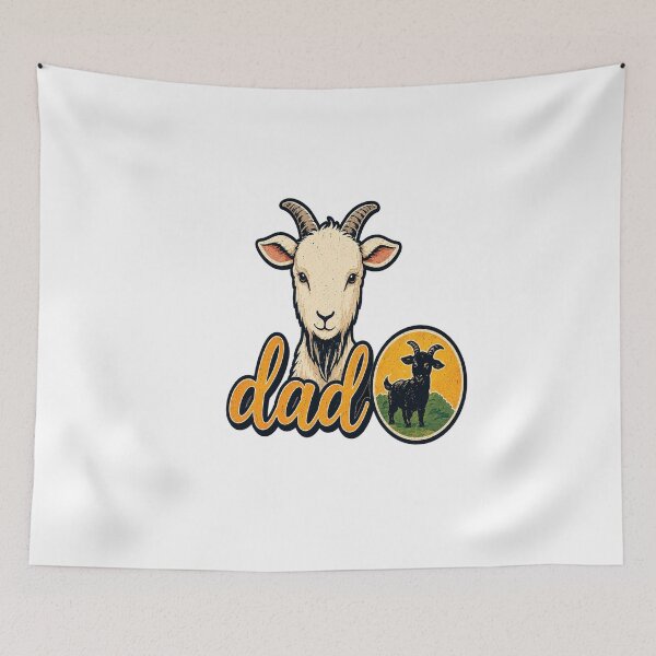Item preview, Goat Dad Shirt | Funny Goat Lover Gift | Farm Dad Tee designed and sold by Igrowlab254.