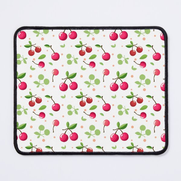 Item preview, Red Cherry Fruit Seamless Pattern Design designed and sold by maulaniism.