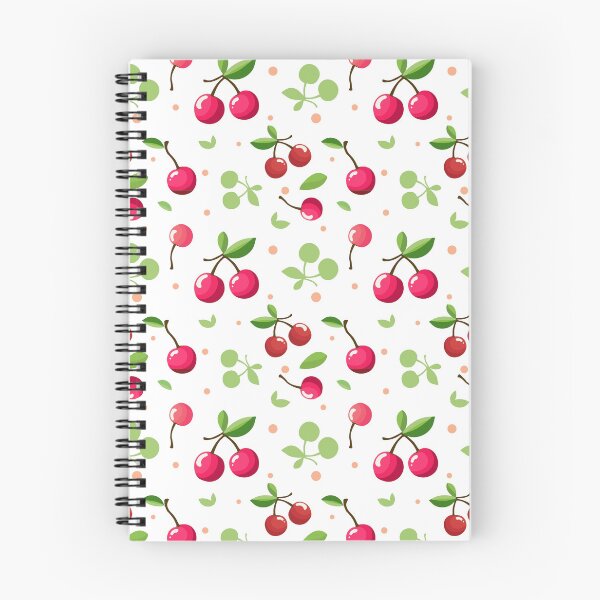 Item preview, Red Cherry Fruit Seamless Pattern Design designed and sold by maulaniism.