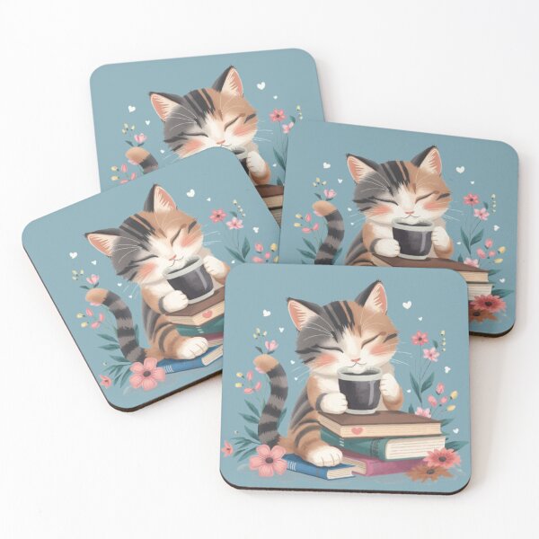 Item preview, One More Chapter Cat Sticker designed and sold by Stylestickers55.