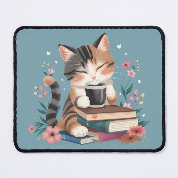 Item preview, One More Chapter Cat Sticker designed and sold by Stylestickers55.