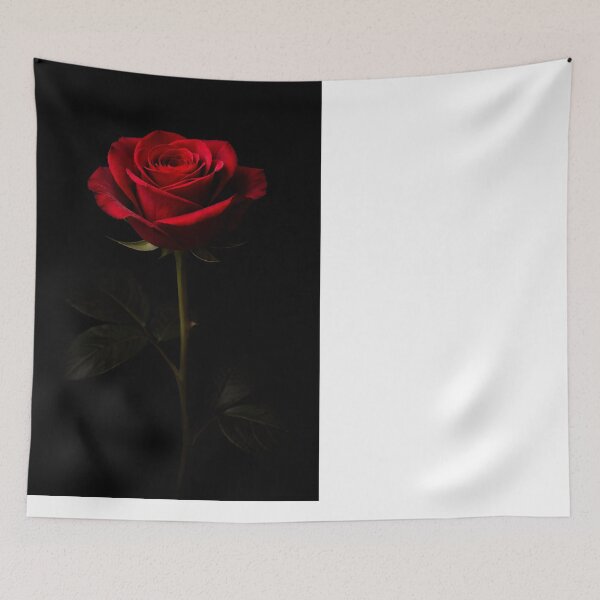 Item preview, Elegant Red Rose Dark Floral Bloom Design designed and sold by bellaever.