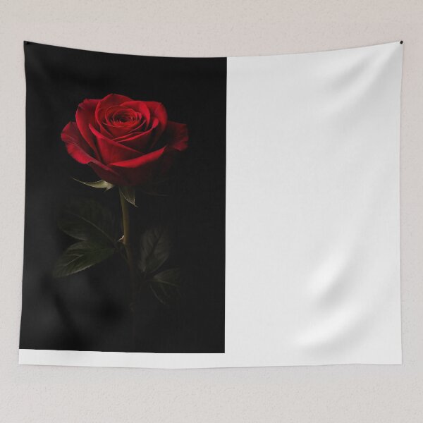 Item preview, Deep Red Rose Bloom Aesthetic Floral Design designed and sold by bellaever.