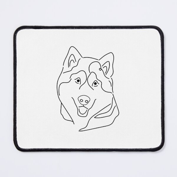 Item preview, Husky Line Drawing designed and sold by FurAndInk.