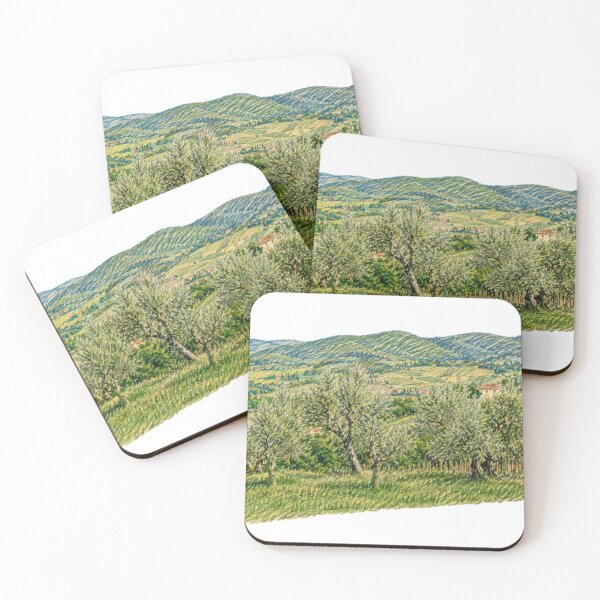Item preview, Tuscany – Landscape of olive groves and Italian hills designed and sold by JOANNASKAH.