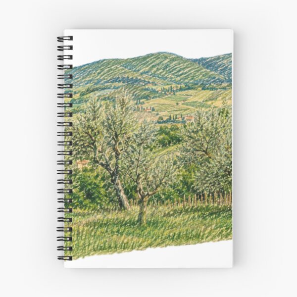 Item preview, Tuscany – Landscape of olive groves and Italian hills designed and sold by JOANNASKAH.