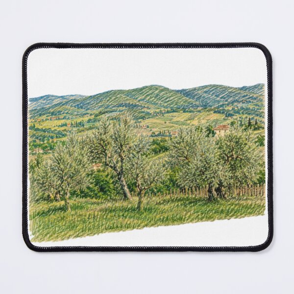 Item preview, Tuscany – Landscape of olive groves and Italian hills designed and sold by JOANNASKAH.
