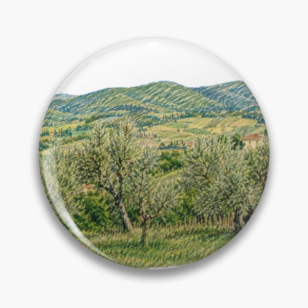 Item preview, Tuscany – Landscape of olive groves and Italian hills designed and sold by JOANNASKAH.