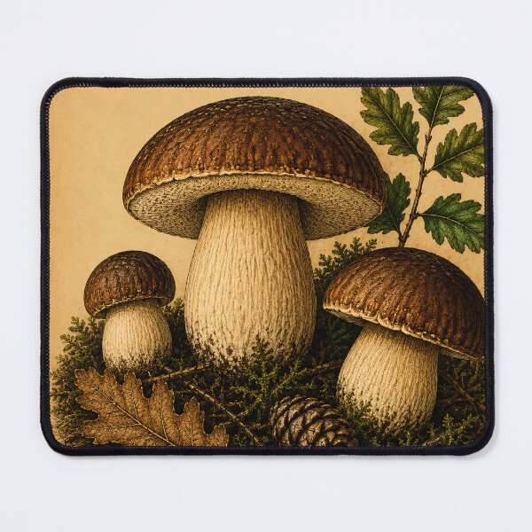 Item preview, King Bolete Mushroom designed and sold by StudioBloodmoon.