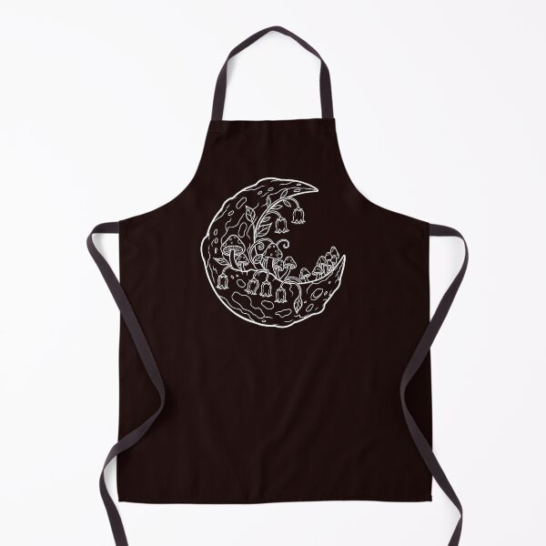 Item preview, Moonlit Mushroom Garden Fantasy Crescent Moon designed and sold by ArtPer-design.