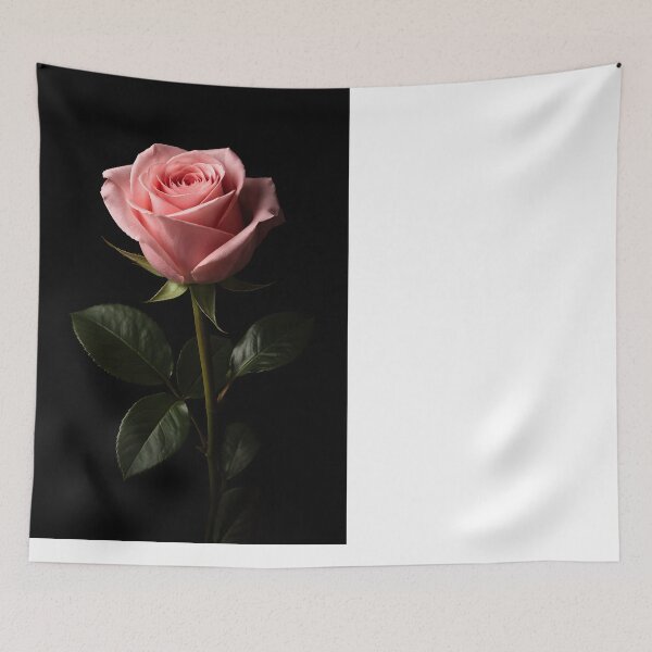Item preview, Elegant Pink Rose Bloom Botanical Flower designed and sold by bellaever.