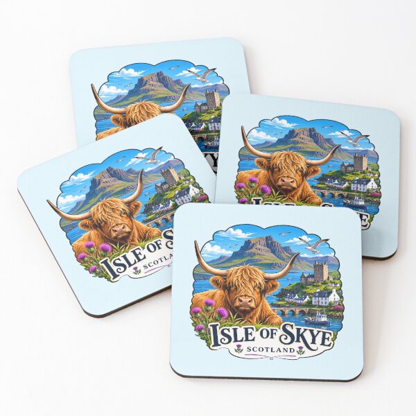 Item preview, Isle of Skye - Highland Cow designed and sold by Myra365Art.