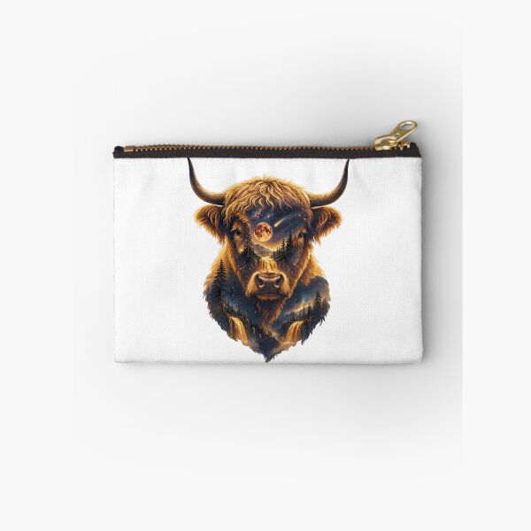 Item preview, Highland Cow Howling to The Moon Funny Meme 90s Animal Lover  designed and sold by ZBIFBOUETLA.