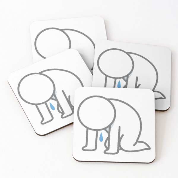 Item preview, Crying Minimalist Character Illustration designed and sold by DailyDoodlesBySumbul.