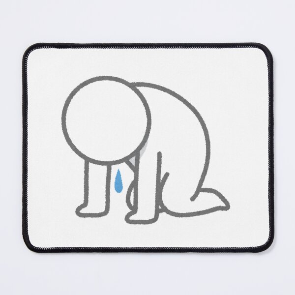 Item preview, Crying Minimalist Character Illustration designed and sold by DailyDoodlesBySumbul.