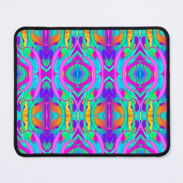 Item preview, Green and Pink Ribbons Pattern designed and sold by Static.Alien.