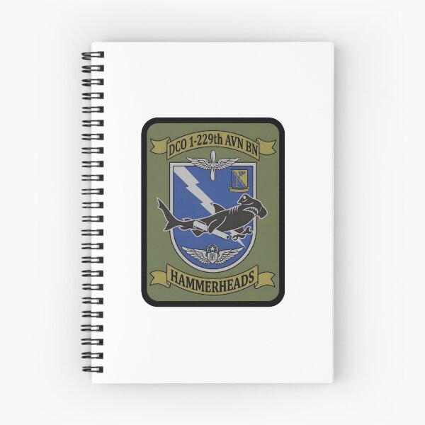 Item preview, Insignia of D Company, 1st Battalion, 229th Aviation Regiment (Attack Helicopter Battalion) "Hammerheads" designed and sold by CharlieDesings.