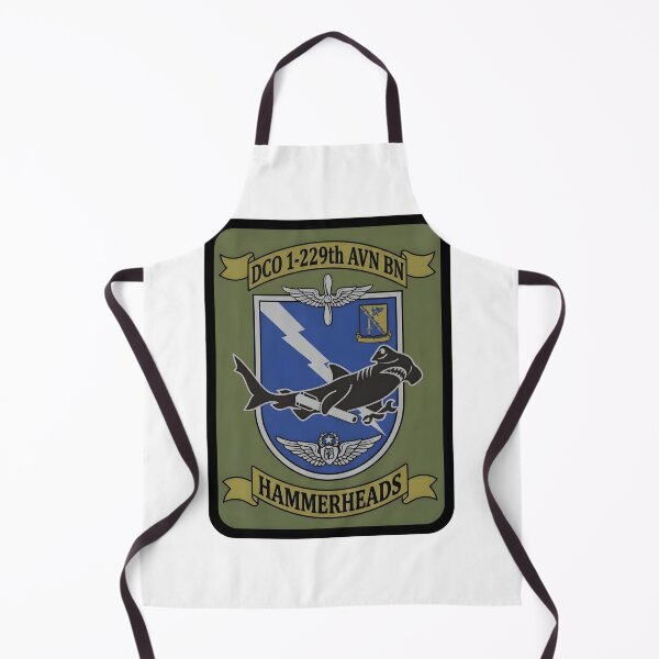Item preview, Insignia of D Company, 1st Battalion, 229th Aviation Regiment (Attack Helicopter Battalion) "Hammerheads" designed and sold by CharlieDesings.