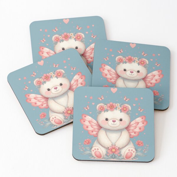 Item preview, Flower Fairy Bear Kawaii Sticker designed and sold by Stylestickers55.