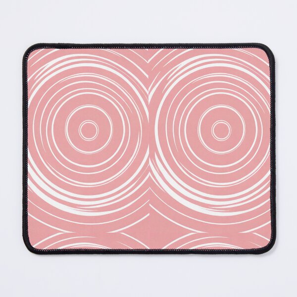 Item preview, Design - Pink Concentric Circles, Minimalist and Soothing Geometric Composition designed and sold by Reverso-Design.