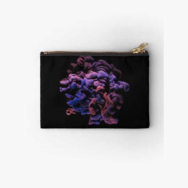 Item preview, Moody Indigo and Plum Fluid Art designed and sold by LIGHTCIRCLE.
