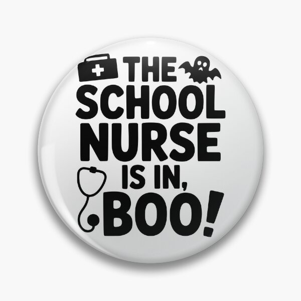 Item preview, The School Nurse Is In Boo designed and sold by theartfulaspie.